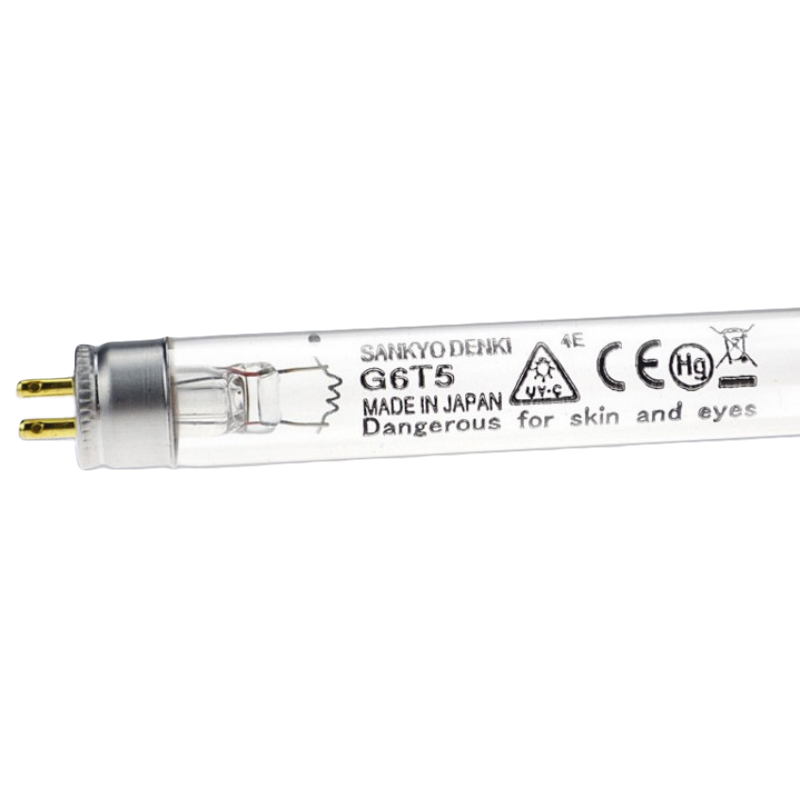 HYBEC【新品】HYBEC製 6W 紫外線殺菌ランプ G6T5 直管形 G5口金 11本 